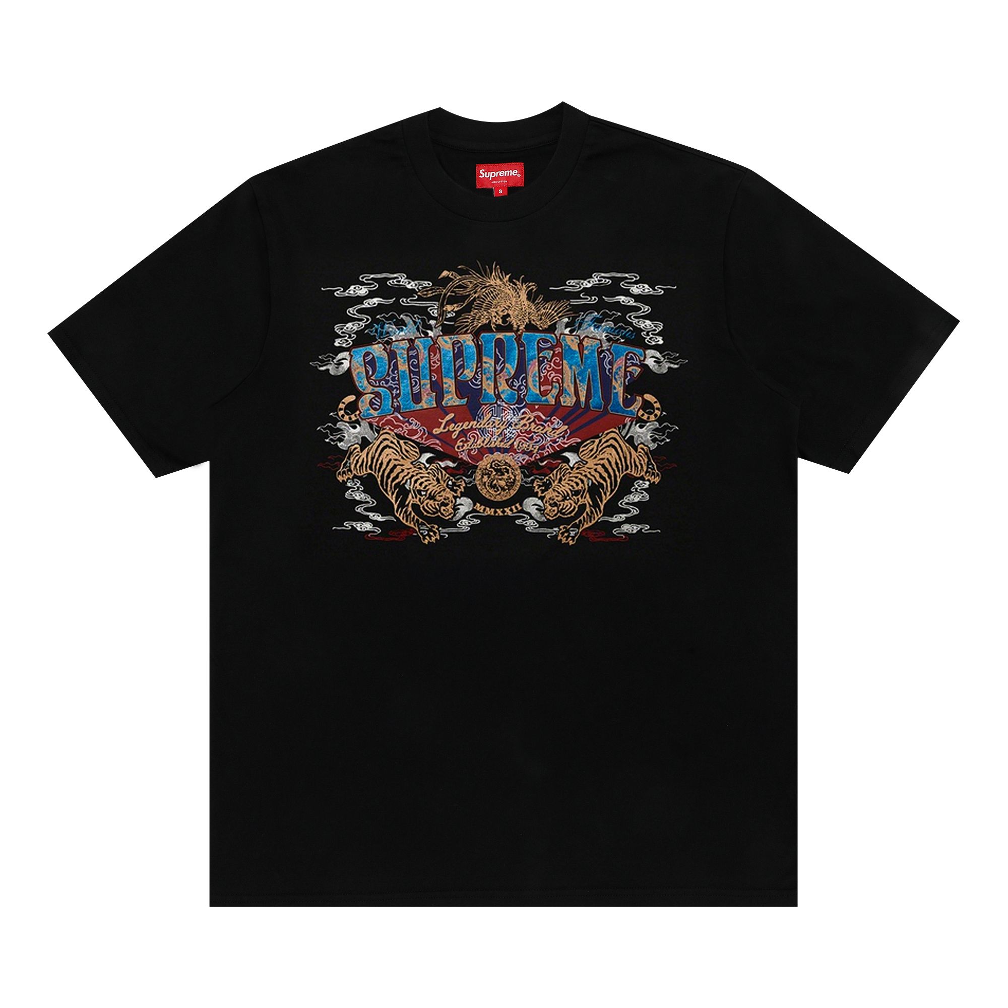 Supreme Legendary Short-Sleeve Top 'Black' | Men's Size M