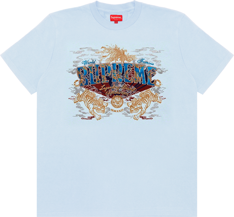 Supreme Legendary Short Sleeve Top Light Blue