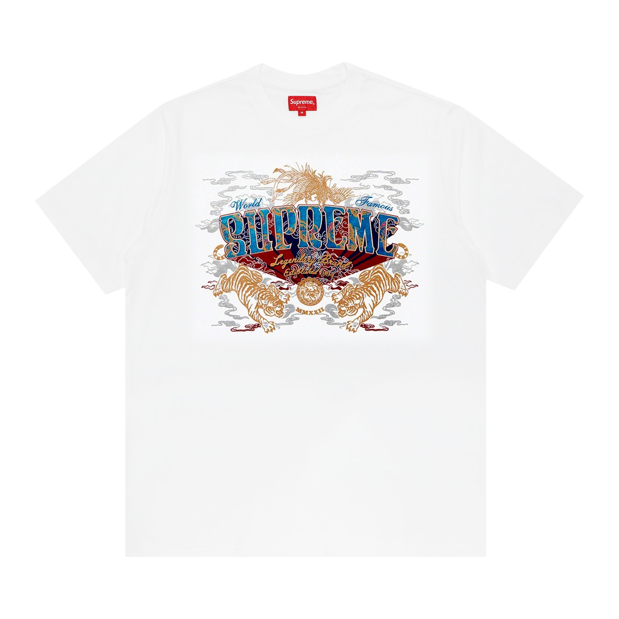 Supreme Legendary Short-Sleeve Top 'White' | Men's Size L