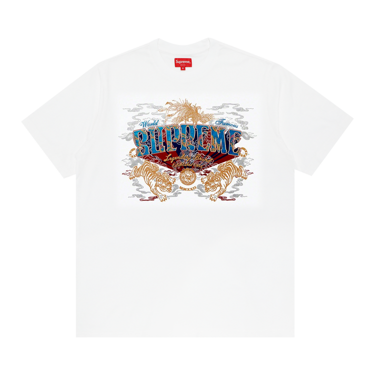 Supreme Legendary Short Sleeve Top White