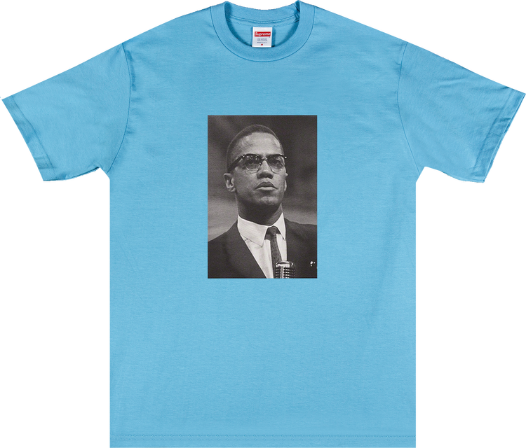22SS Supreme Malcolm X Tee