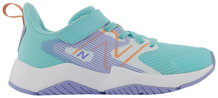 New Balance Rave Run v2 Bungee Lace Big Kid X Wide Surf Peach Glaze