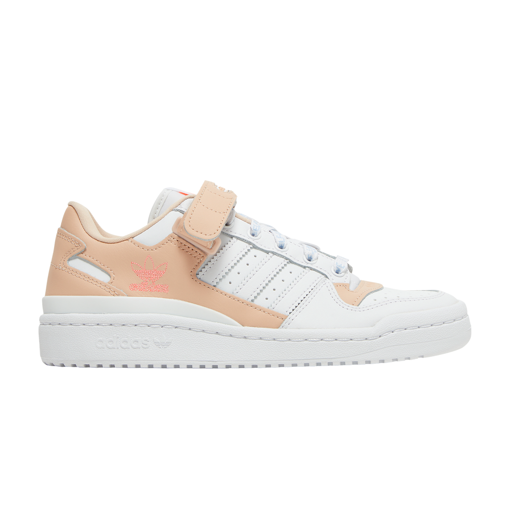Pre-owned Adidas Originals Wmns Forum Low 'halo Blush White' In Pink