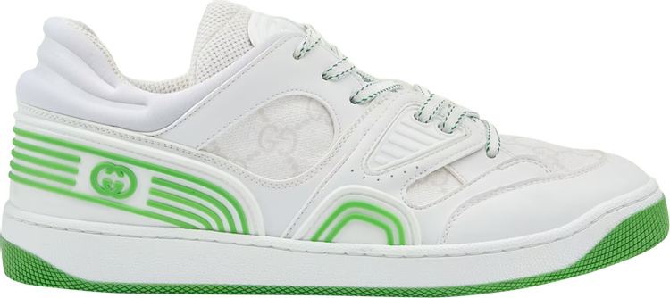 Gucci Wmns Basket 'White Green'