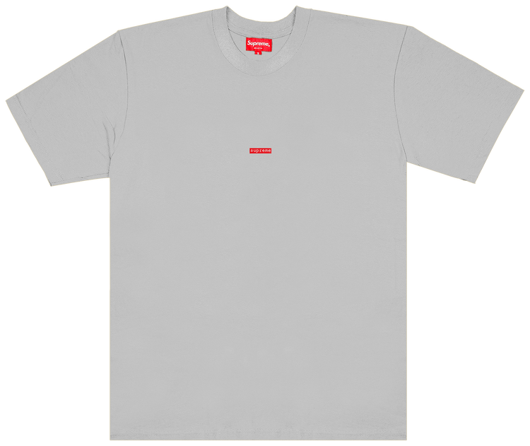 Supreme Typewriter Short Sleeve Top Grey