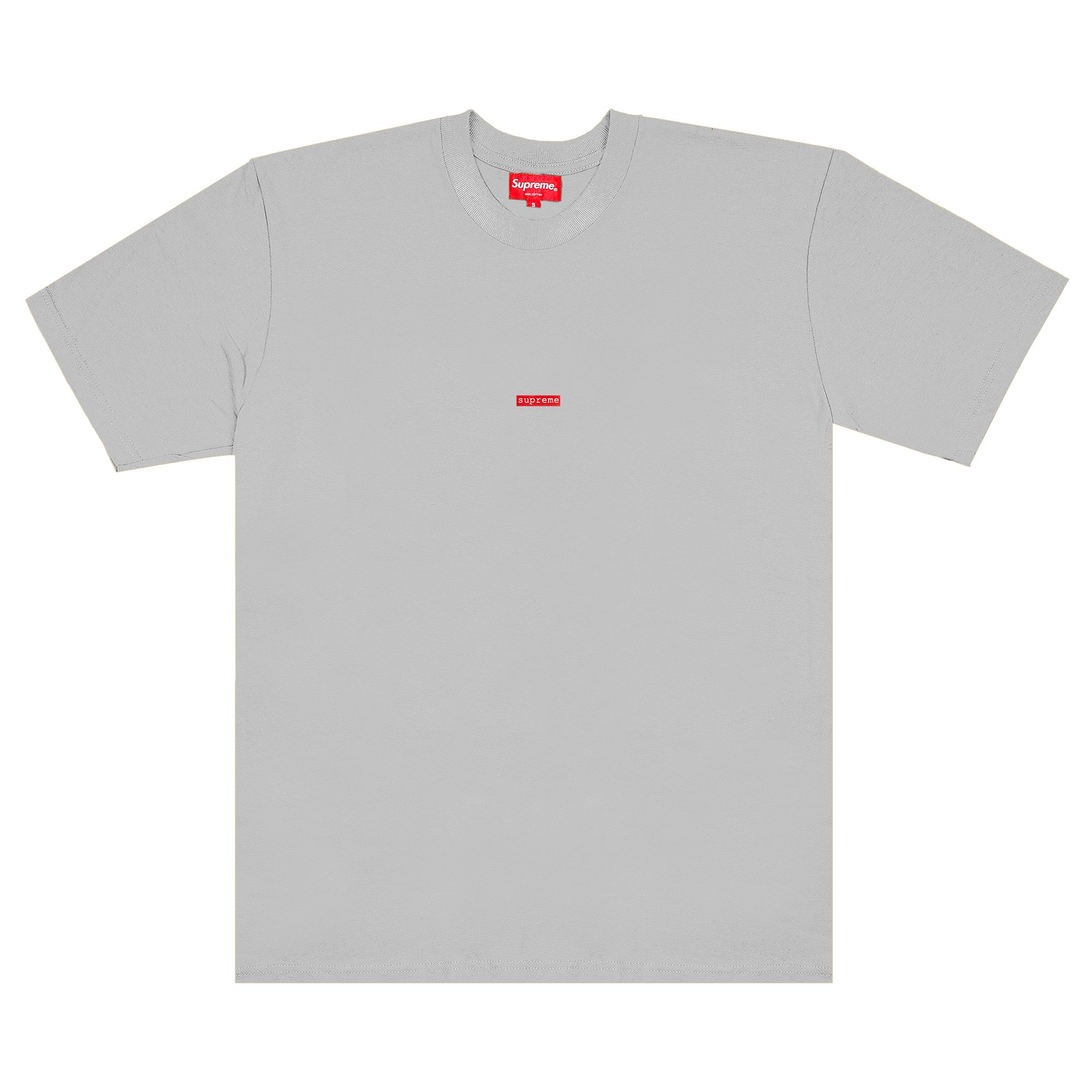 Supreme Typewriter Short-Sleeve Top 'Grey' | Men's Size S