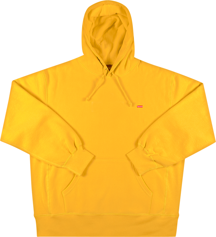 Supreme Enamel Small Box Hooded Sweatshirt 'Bright Gold'