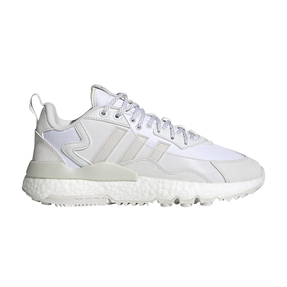 Pre-owned Adidas Originals Nite Jogger Winterized 'crystal White'