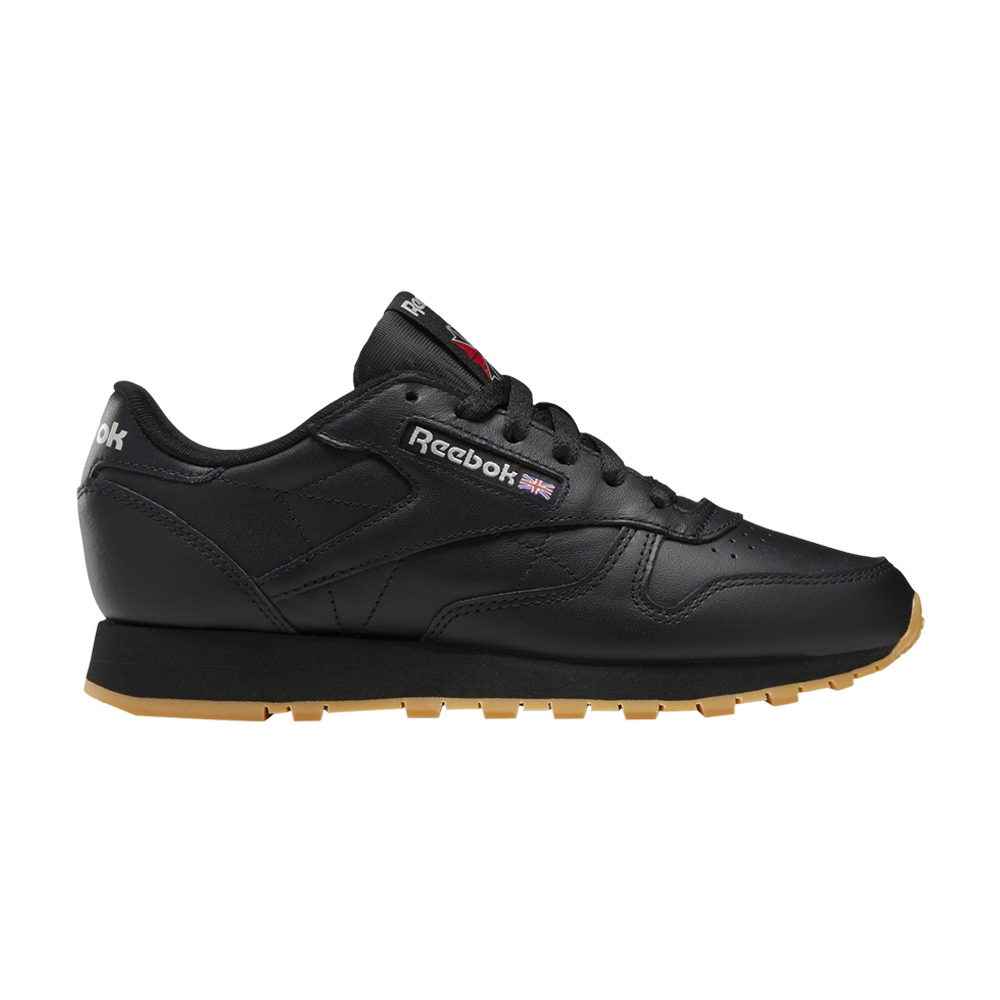 Pre-owned Reebok Wmns Classic Leather 'black Pure Grey Gum'