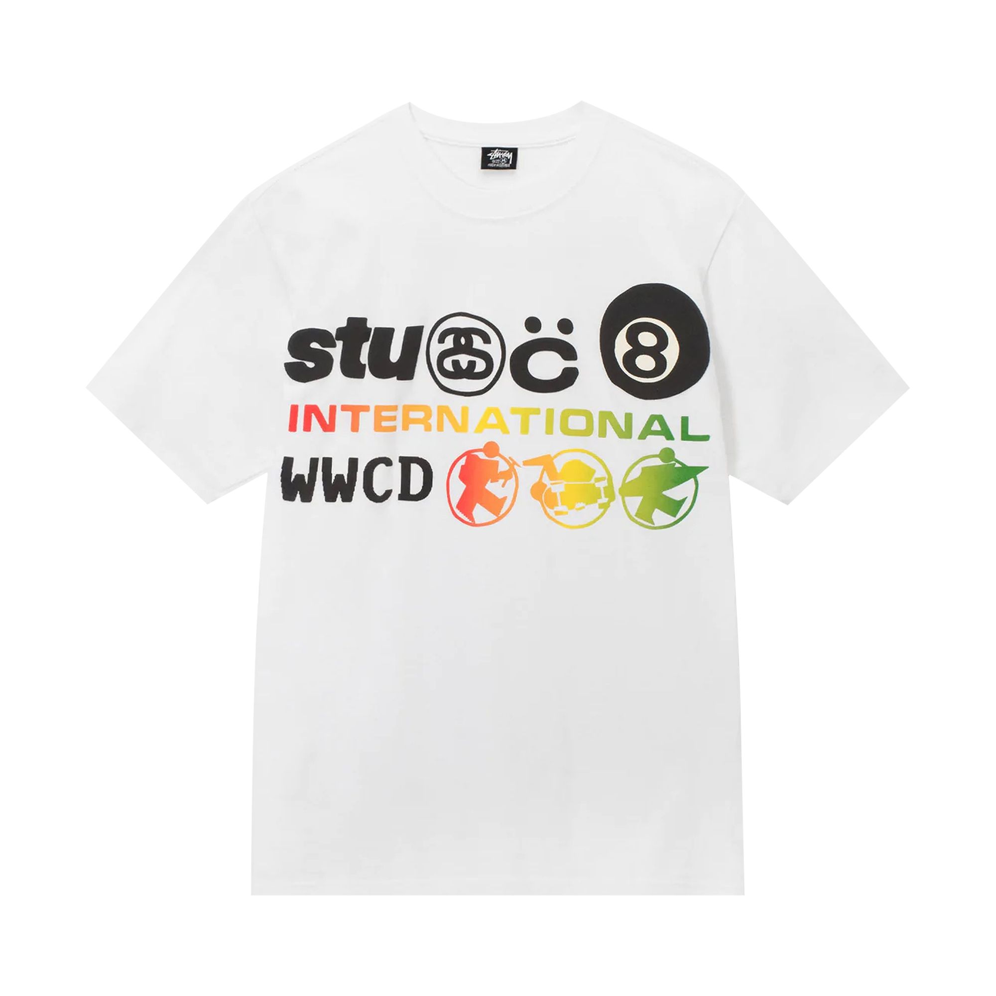 Stussy x Cactus Plant Flea Market International Tee 'White' | Men's Size XL