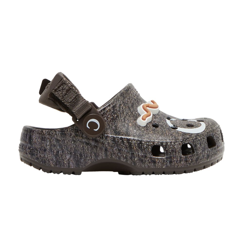 Crocs Anwar Carrots x Clog Kids 'Soil - Espresso' | Black | Kid's Size 2