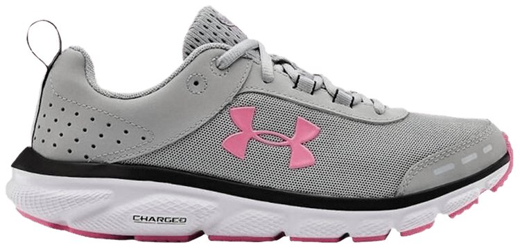 Under Armour Wmns Charged Assert 8 Wide Mod Grey Lipstick
