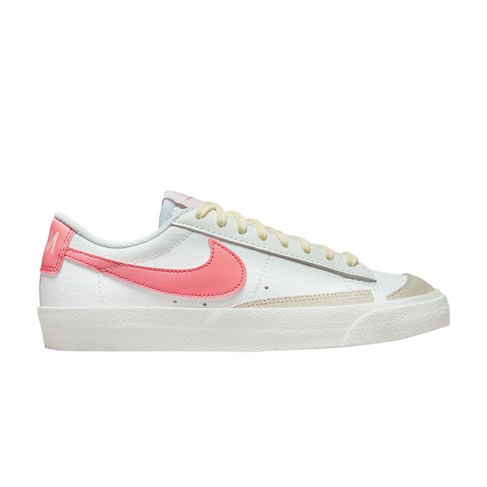 Pre-owned Nike Blazer Low '77 Gs 'white Pink Gaze' | Kid's Size 6