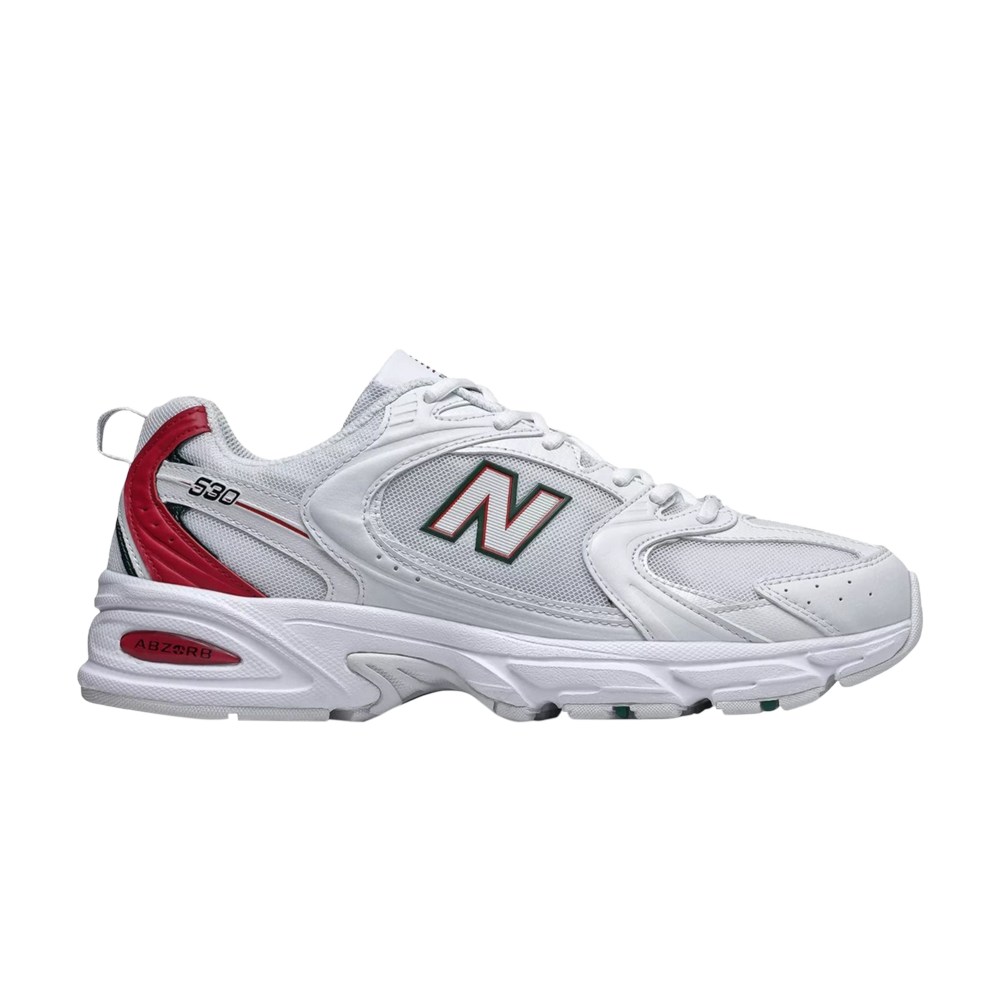Pre-owned New Balance 530 'white Red'