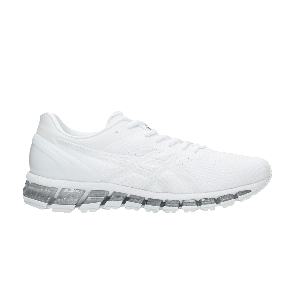 asics gel quantum 360 knit white snow silver