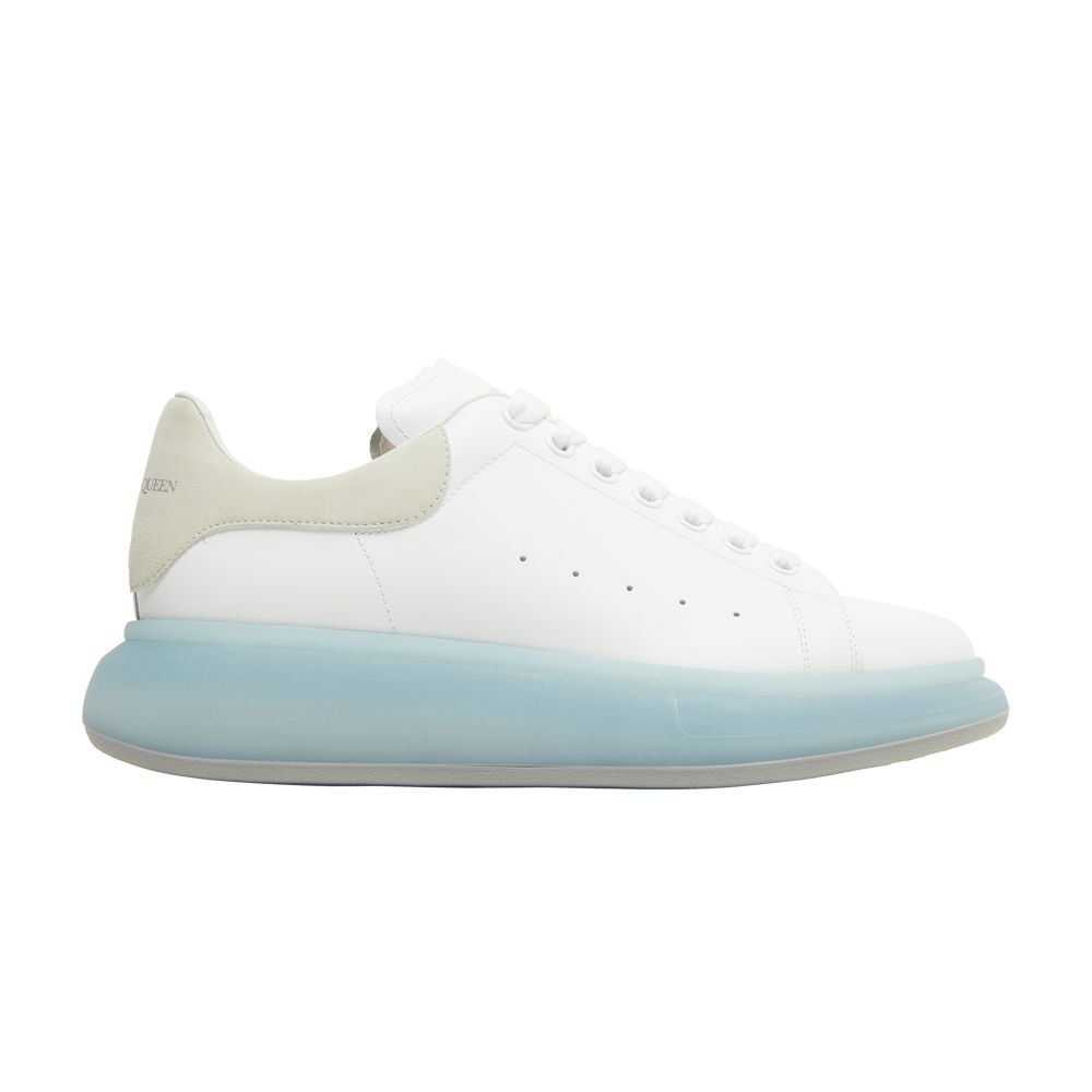 Pre-owned Alexander Mcqueen Oversized Sneaker 'white Frosty Blue' | Men's Size 40.5
