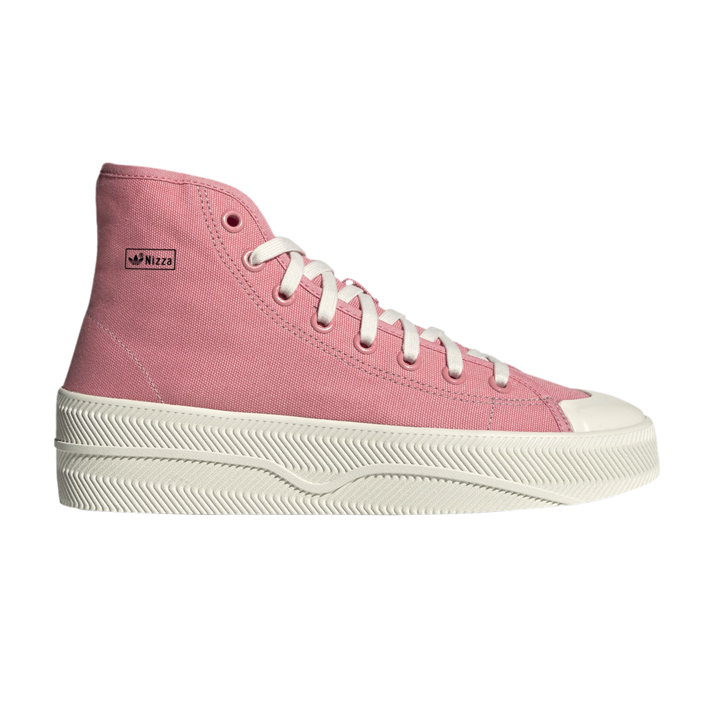 Pre-owned Adidas Originals Nizza High 'semi Turbo' In Pink