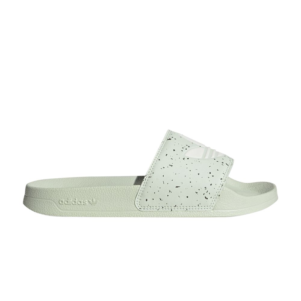 Pre-owned Adidas Originals Adidas Wmns Adilette Lite Slide 'linen Green Speckled' | Women's Size 10