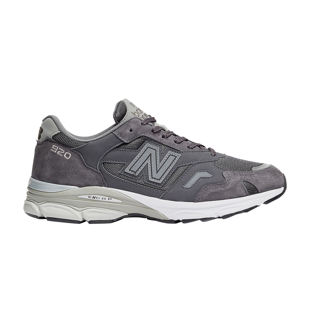 Pre-owned New Balance 920 Made In England 'charcoal' In Grey