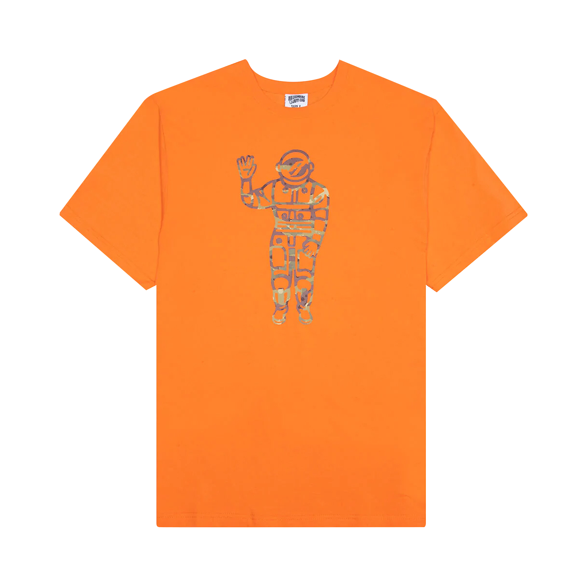 Pre-owned Billionaire Boys Club Space Astro Short-sleeve Tee 'coral Rose' In Orange
