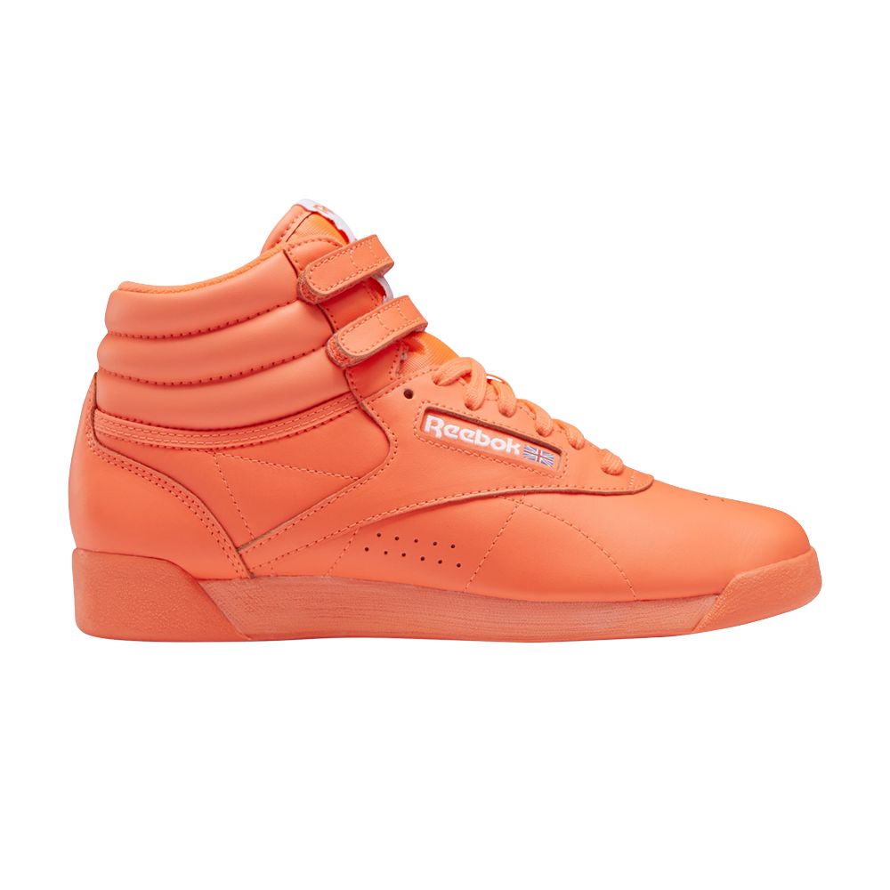 Pre-owned Reebok Wmns Freestyle Hi 'orange Flare'