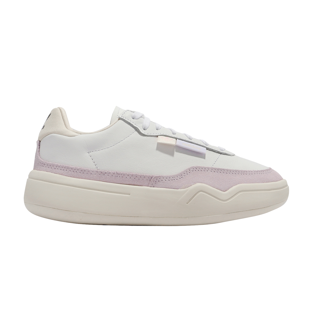 Pre-owned Adidas Originals Wmns Her Court 'purple Tint' In White