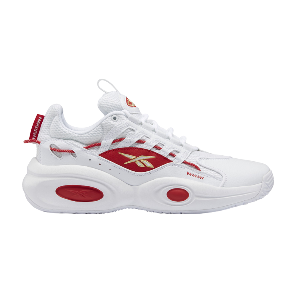 Pre-owned Reebok Solution Mid 'white Vector Red'