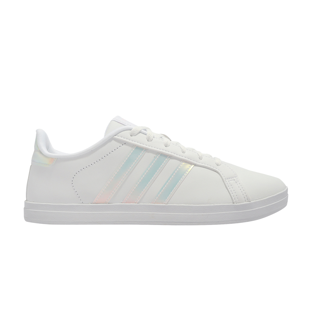 Pre-owned Adidas Originals Wmns Courtpoint 'white Iridescent'