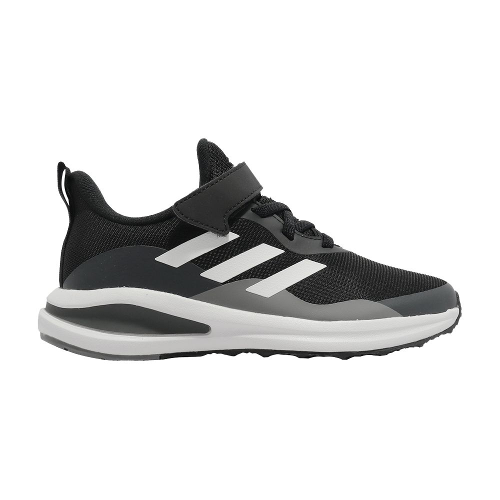 Pre-owned Adidas Originals Adidas Fortarun J 'black White' | Kid's Size 10.5