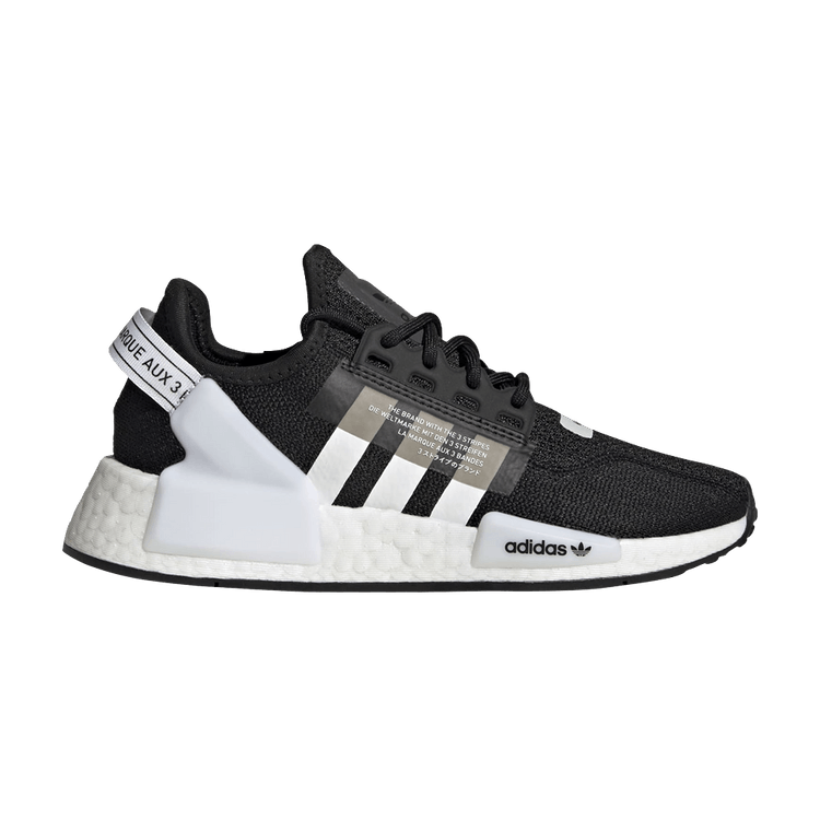 nmd r1 v2 white red blue