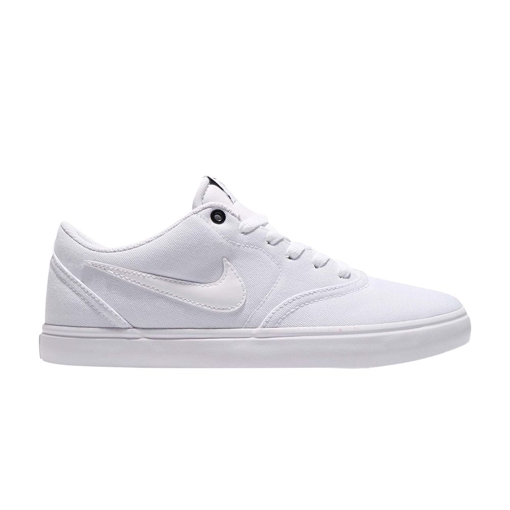 Nike Check Solar Canvas SB 'White' | Men's Size 8.5