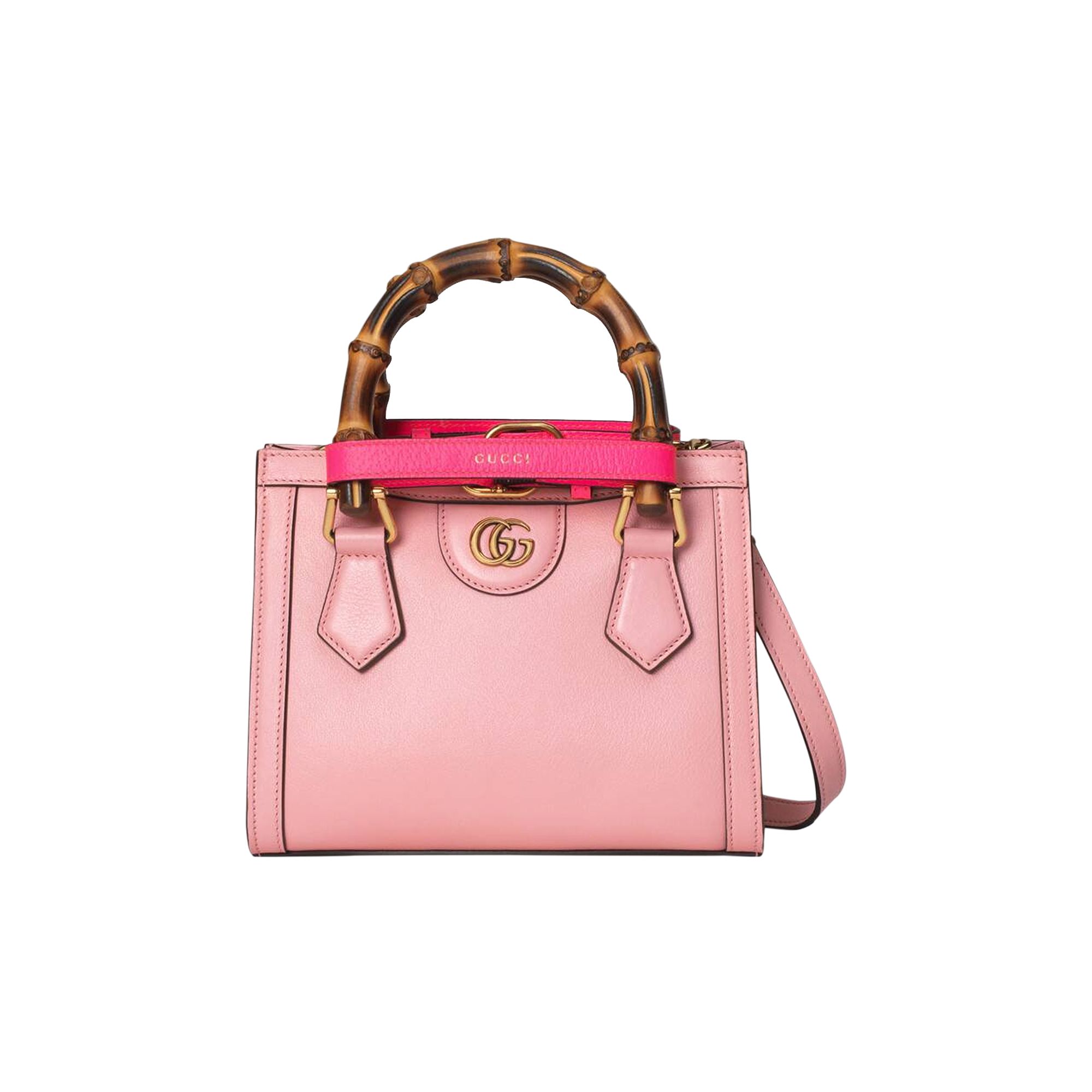 Pre-owned Gucci Diana Mini Tote Bag 'wild Rose'