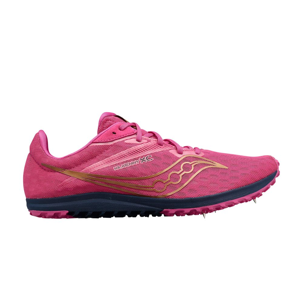 Pre-owned Saucony Kilkenny Xc9 Spike 'prospect Quartz' In Pink