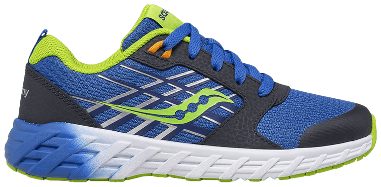 Saucony Wind 20 Lace Big Kid Blue Green