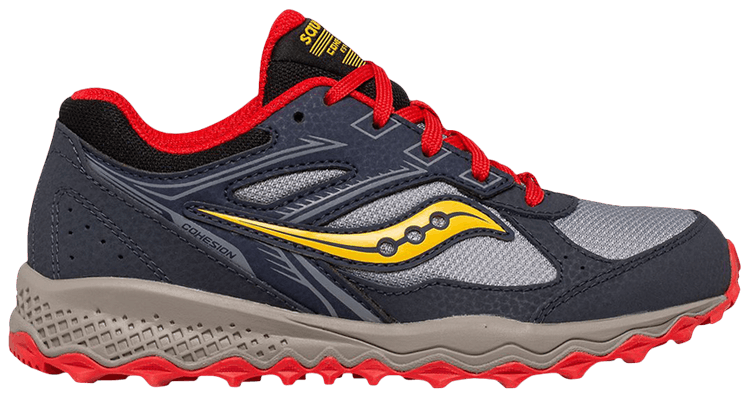 Saucony Cohesion TR14 Lace Big Kid Navy Grey Red