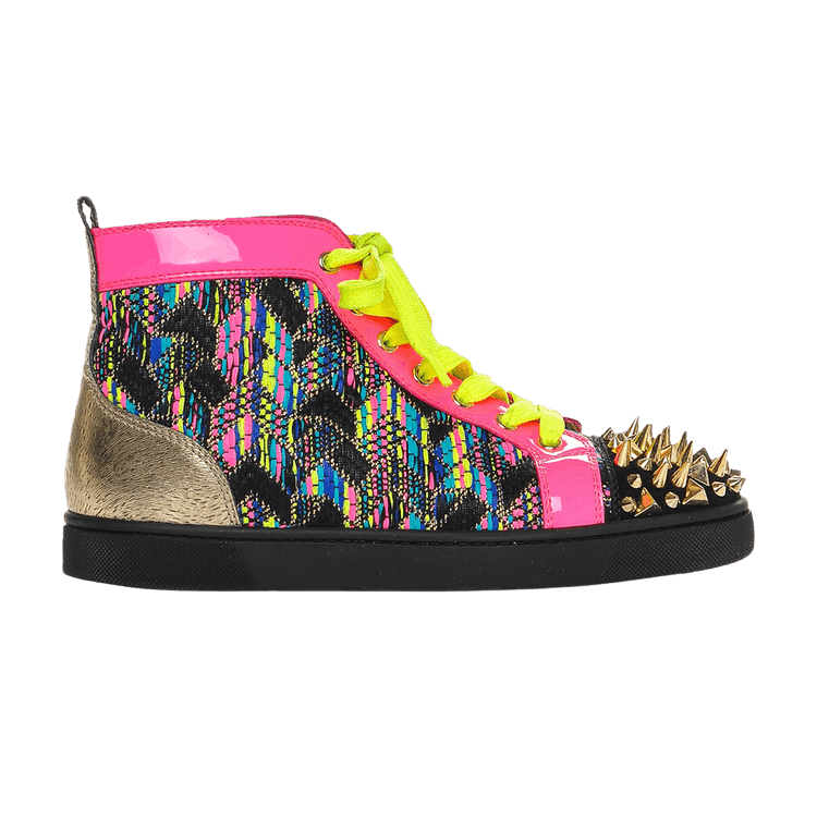 Buy Christian Louboutin Louis Spikes Orlato Flat 'Multi