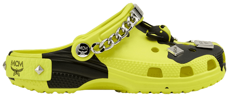 MCM x Crocs Classic Clog 2 Yellow Camo