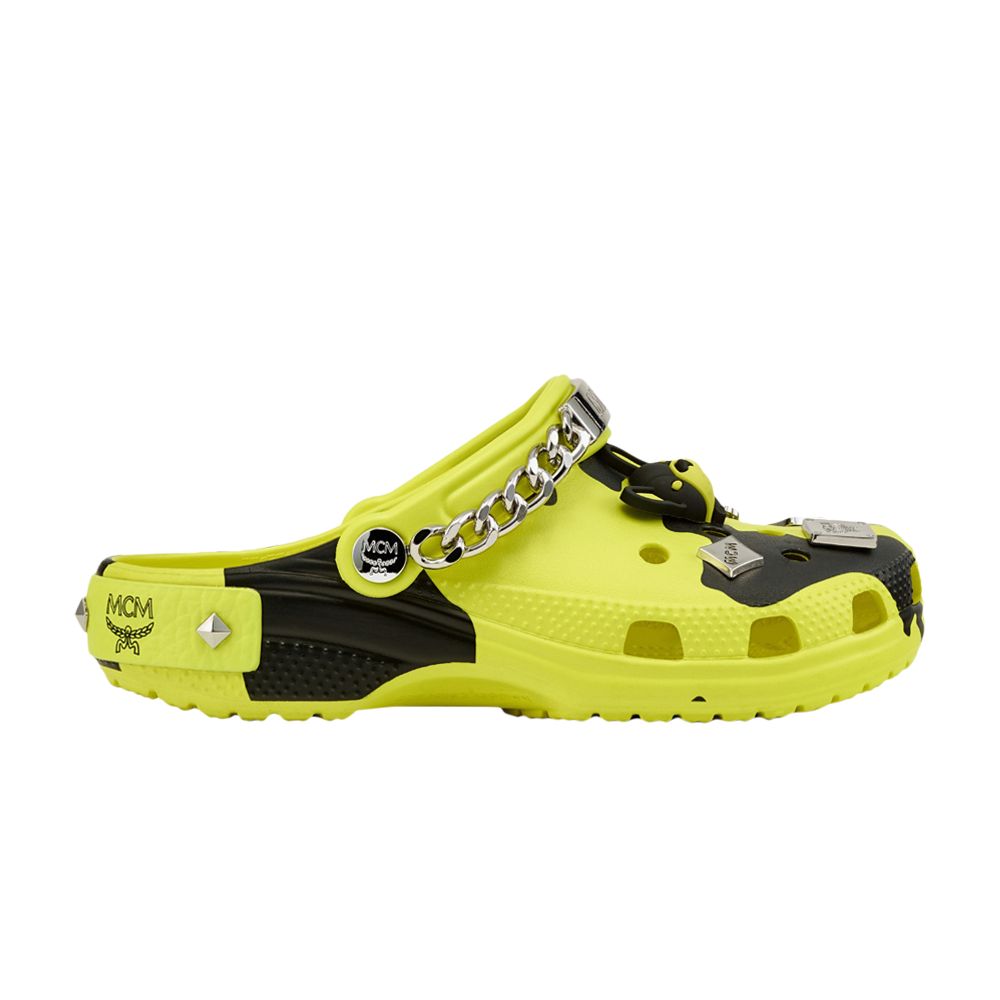 Pre-owned Crocs Mcm X Classic Clog 2 'yellow Camo'