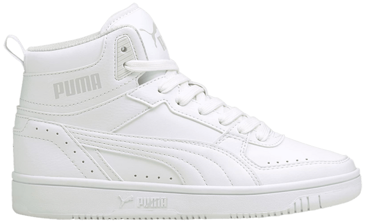 Puma Rebound Joy Big Kid White Limestone