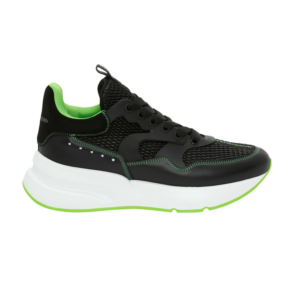 Pre-owned Alexander Mcqueen Oversized Runner 'black Green' | Men's Size 44