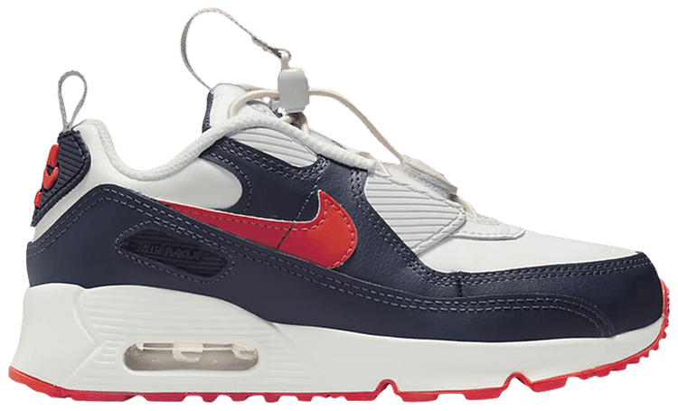 Nike Air Max 90 Toggle PS White Midnight Navy