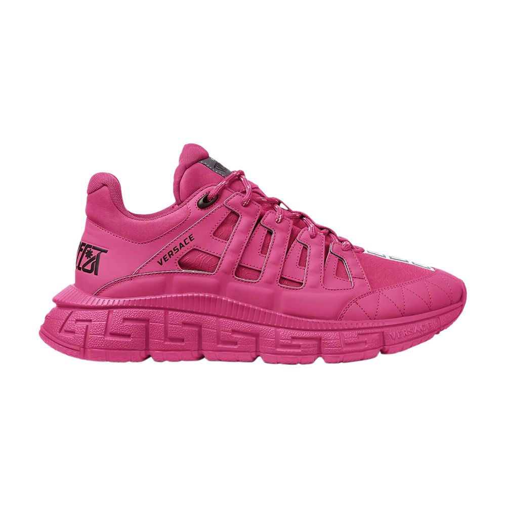 Pre-owned Versace Trigreca 'fuchsia' | Pink | Men's Size 45
