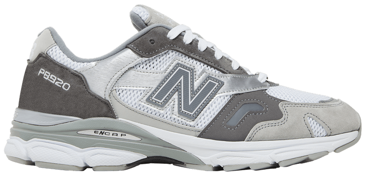 スニーカー New Balance 920 Made in UK Grey White New Balance 920 Made In England 'Debut' M920NBR