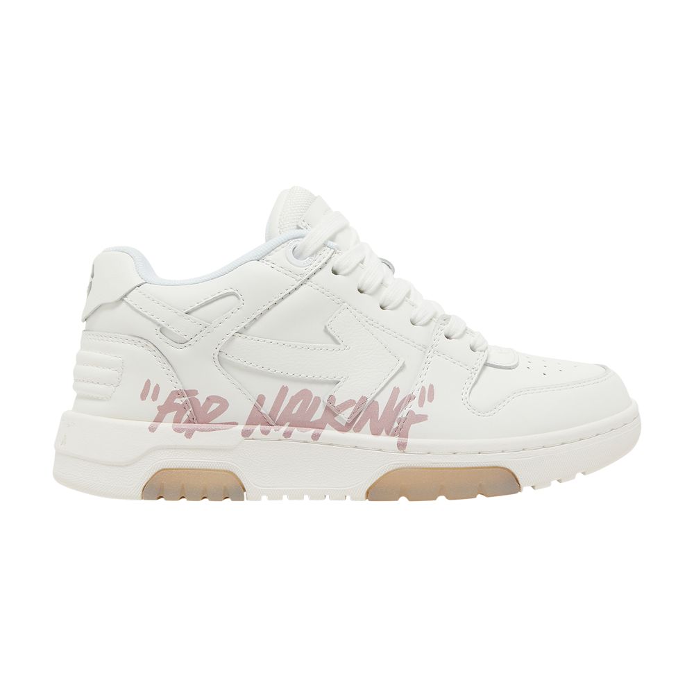 Pre-owned Off-white Wmns Out Of Office 'for Walking - White Pink' | Women's Size 35