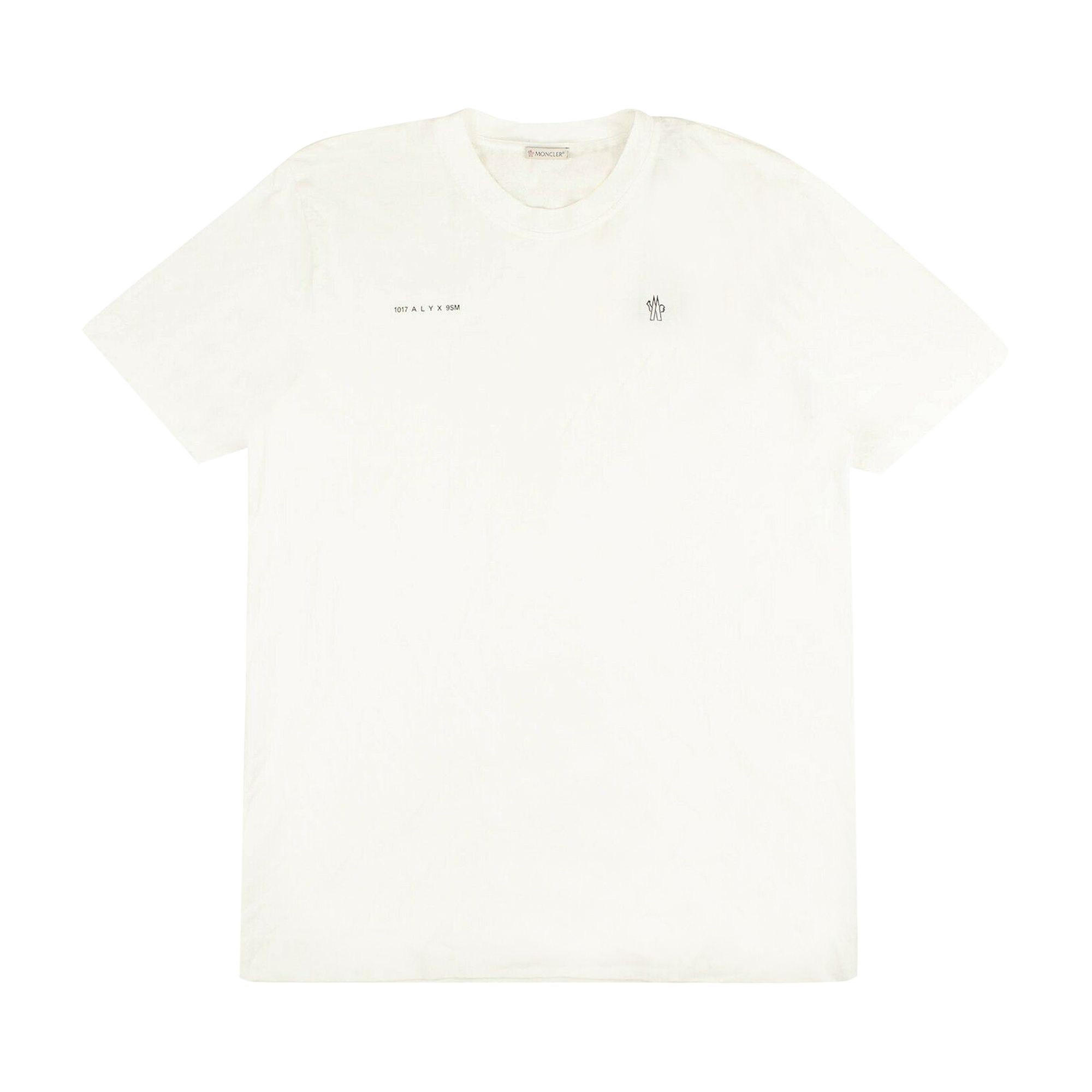 Pre-owned Moncler Logo Short-sleeve T-shirt 'white' | Men's Size M