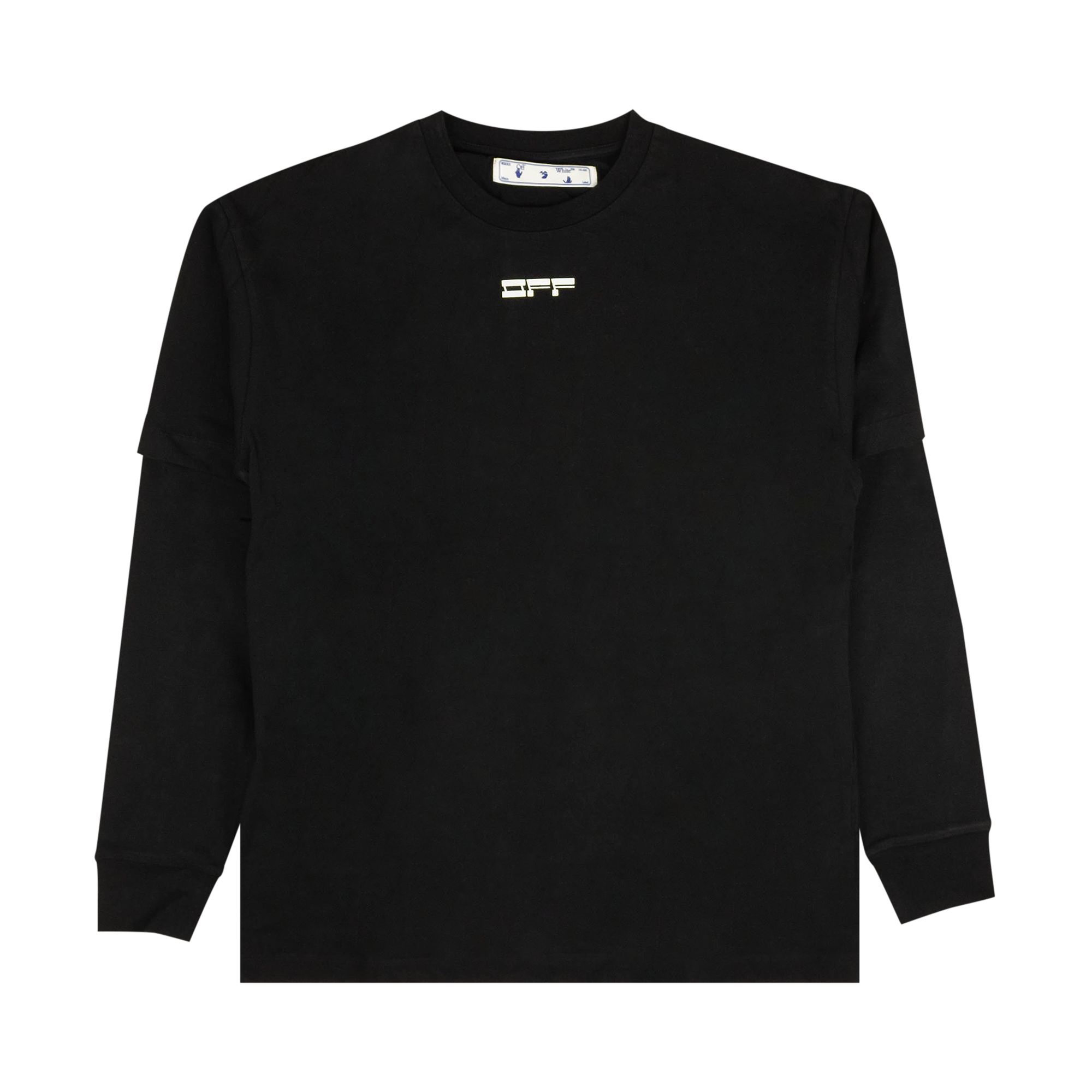 Off-White Cotton Masked Face T-Shirt 'Black' | Men's Size L