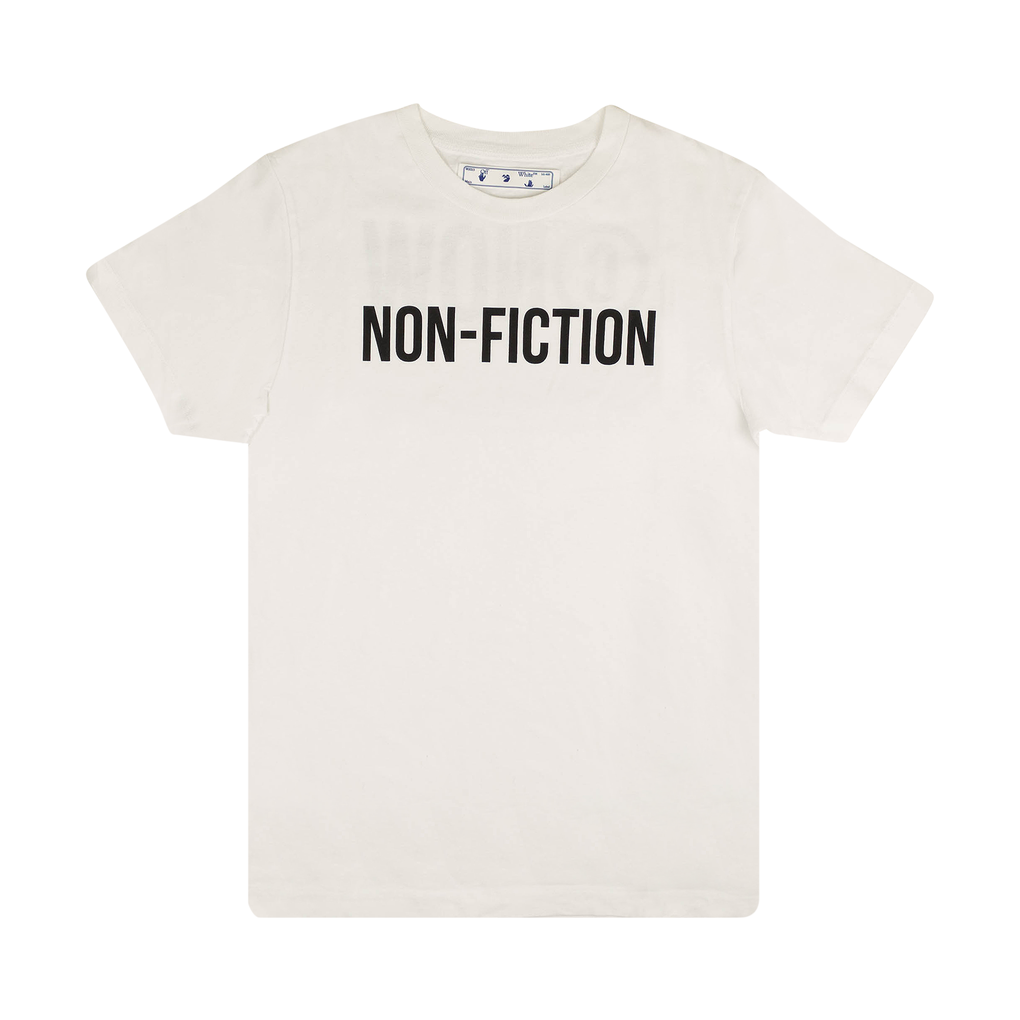 Pre-owned Off-white Nonfiction Slim T-shirt 'white'