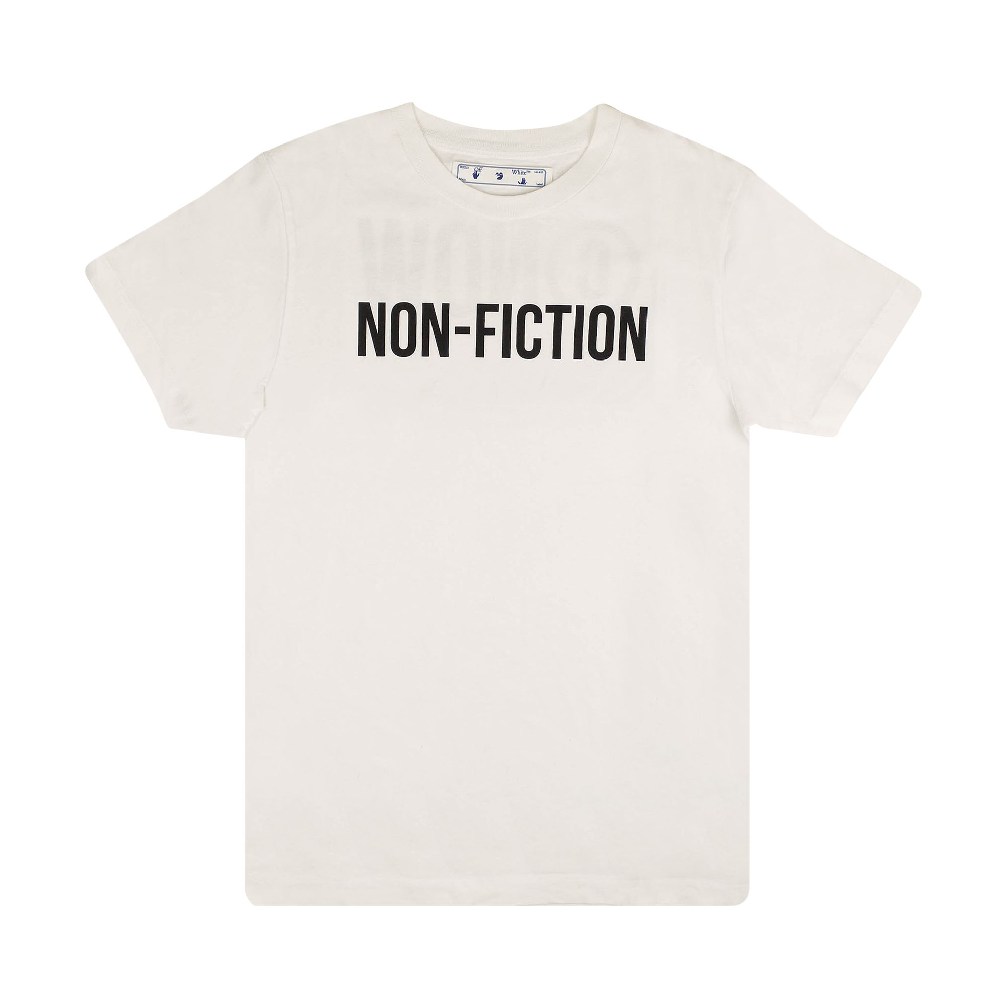 Off-White Nonfiction Slim T-Shirt 'White' | Men's Size L