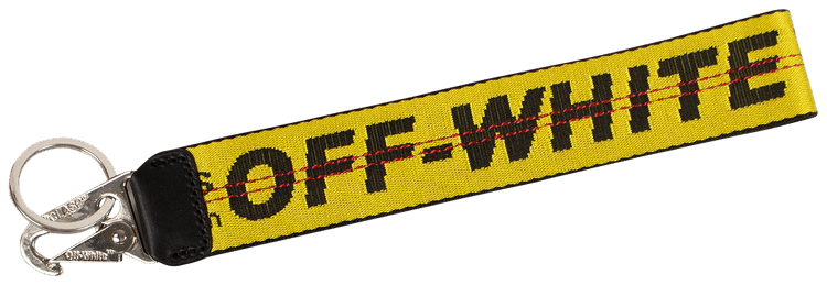 Fake off white keychain new arrivals