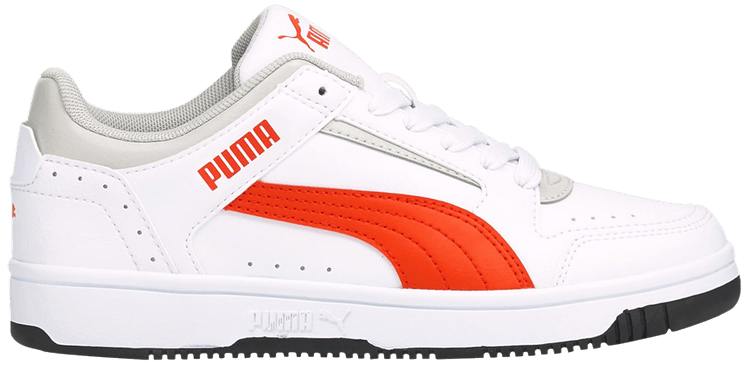 Puma Rebound Joy Low Jr White Cherry Tomato